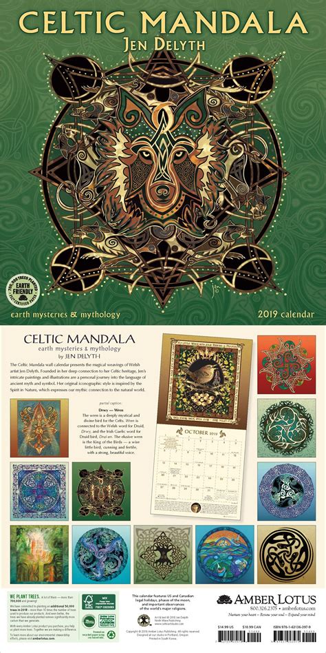 celtic mandala 2008 calendar earth mysteries and mythology Doc